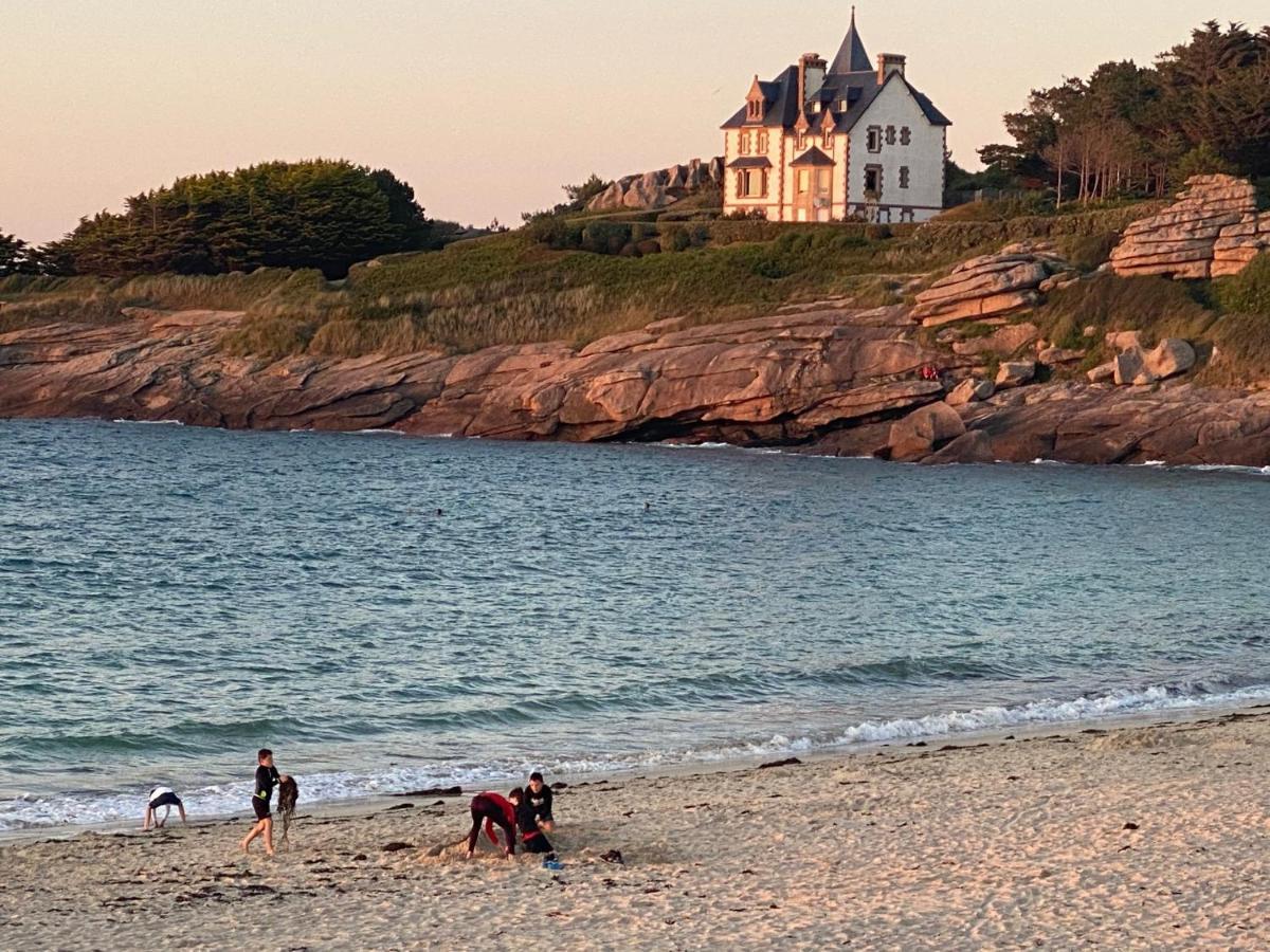 Studio Tregastel Plage A 20 Metres Exteriér fotografie